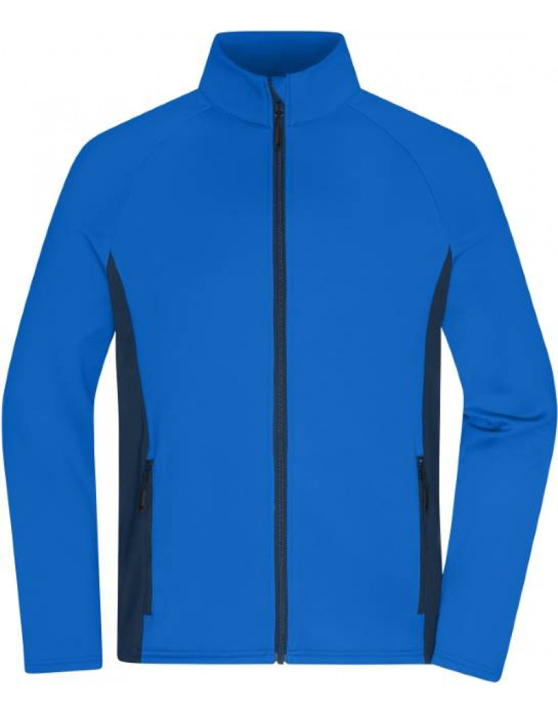 Jachetă elastică din fleece pentru bărbați